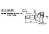Juego de articulación, árbol de transmisión CV Joint Kit:AF-1-30-001