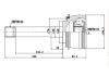 CV Joint Kit:TO-14