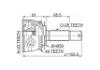 Juego de articulación, árbol de transmisión CV Joint Kit:HY-002A44
